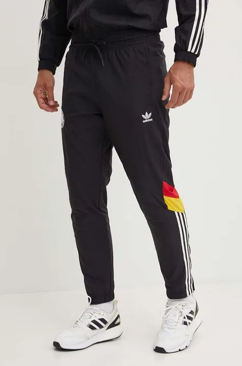 adidas Originals spodnie dresowe kolor czarny wzorzyste IY7051