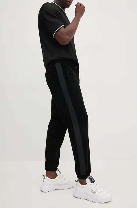 Armani Exchange spodnie męskie kolor czarny proste XM000022 AF10169