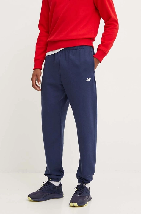 New Balance pantaloni della tuta colore blu navy MP41519NNY