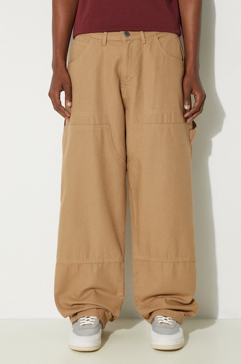 Alpha Industries pantaloni in cotone Carpenter Pant colore beige 148202