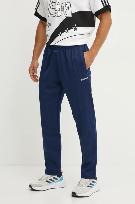 Спортивні штани adidas Originals колір синій однотонні IW3232