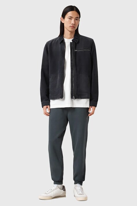 AllSaints pantaloni tuta di cotone RAVEN SWEATPANT colore nero M031TA