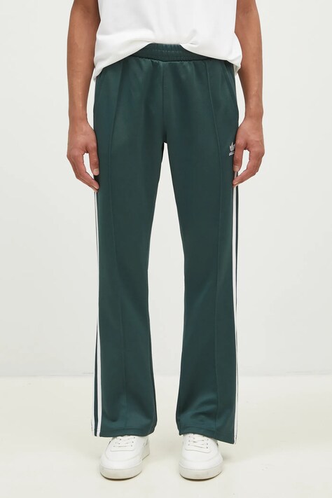 Спортивные штаны adidas Originals 70S Track Pant цвет зелёный с узором IX5224