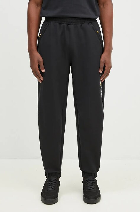 Спортивные штаны adidas Nattional Geographic Aerordy Pant цвет чёрный с аппликацией JJ4360