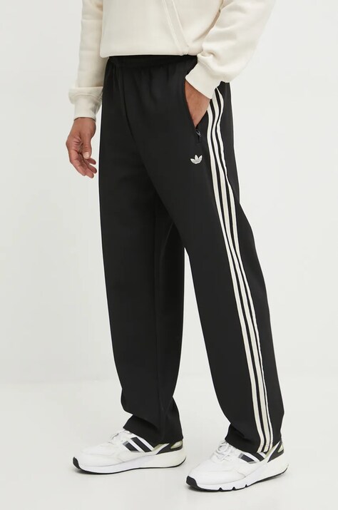 Donji dio trenirke adidas Originals Trackpant boja: crna, s aplikacijom, JN5976