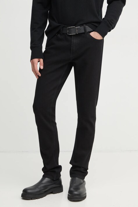Michael Kors jeansi barbati, culoarea negru, CF49A5GFEE