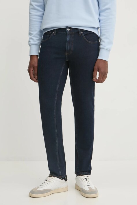 Michael Kors jeans bărbați, culoarea bleumarin, CF49A5G31X