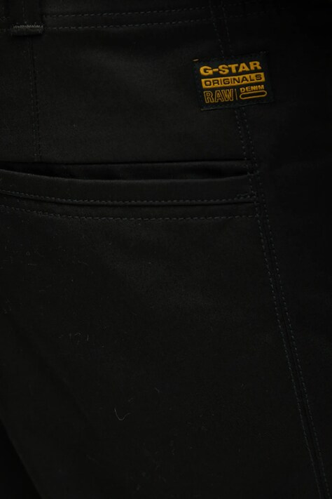 Штани G-Star Mosa Straight Chino — AW24-SPM0J0, чорний — фото 4