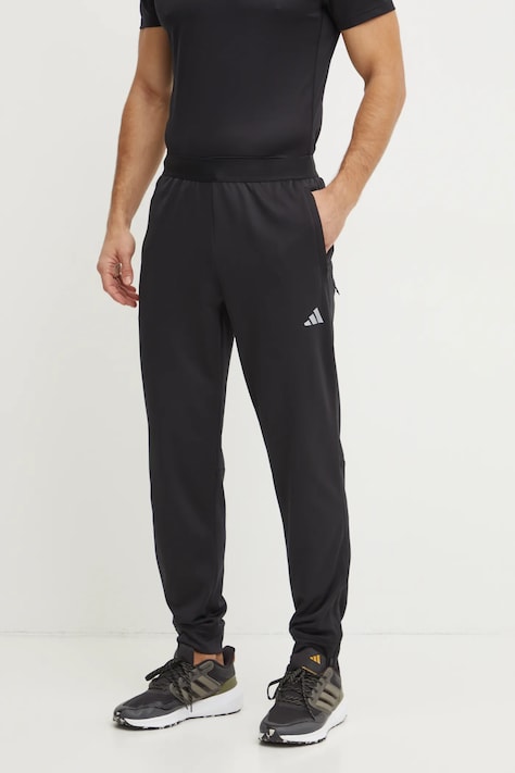 Παντελόνι προπόνησης adidas Performance Game and Go χρώμα: μαύρο, IN5561