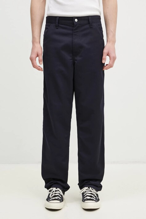Штани Carhartt WIP Simple Pant чоловічі колір синій прямі I020075.1C02