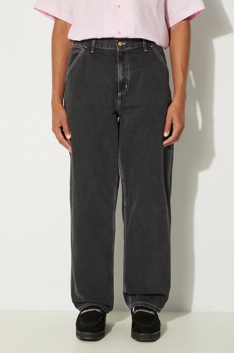 Džíny Carhartt WIP Simple Pant pánské, I022947.8960