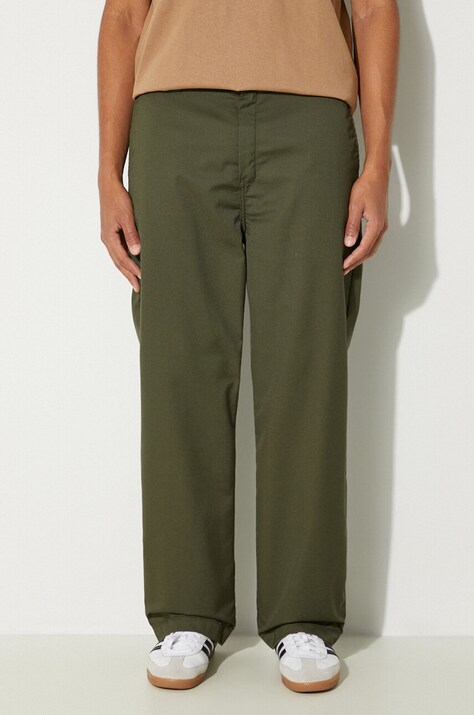 Штани Carhartt WIP Craft Pant чоловічі колір зелений прямі I027965.66602