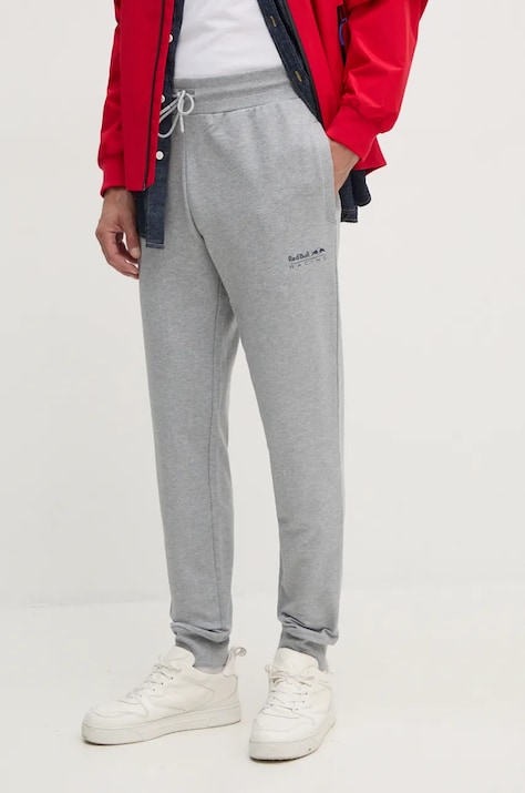 Спортивні штани Red Bull Racing x Pepe Jeans Red Bull Racing x Pepe Jeans колір сірий з принтом RM210002