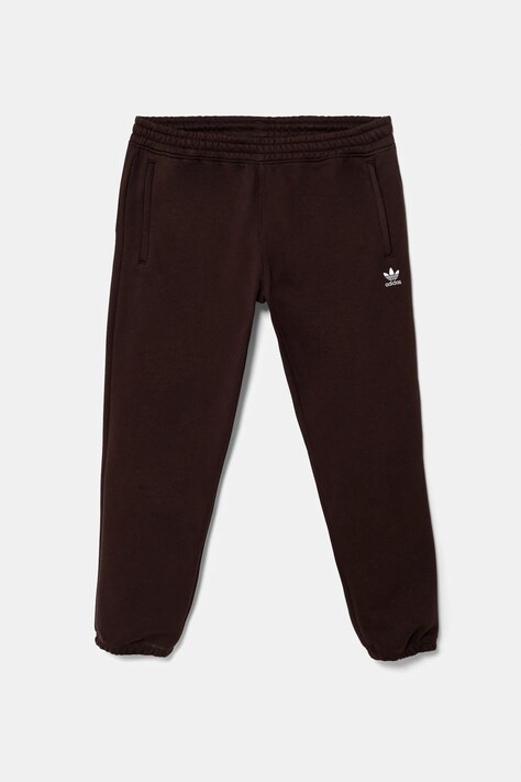 Tepláky adidas Originals hnedá farba, jednofarebné, IY7364