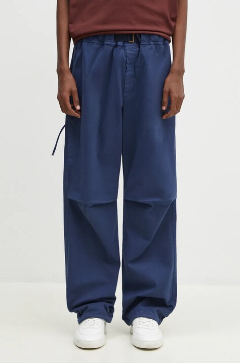 DARKPARK pantaloni Jordan barbati, culoarea albastru marin, drept, MTR09.FAP08.0051