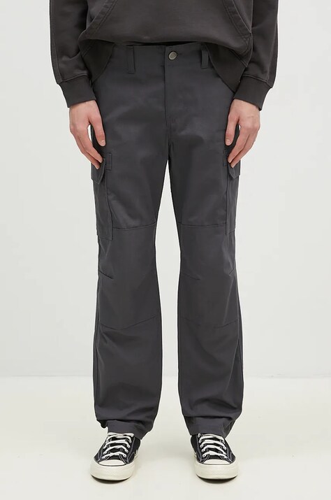 Dickies spodnie bawełniane Millerville kolor szary proste DK0A4XDU