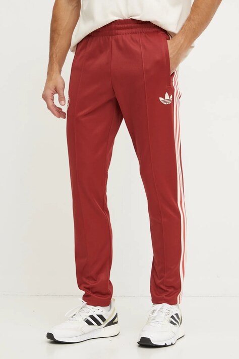Спортивні штани adidas Originals FC Bayern Munchen колір червоний візерунок IY0048