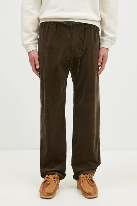 Gramicci corduroy trousers Corduroy green color G4FM.P039