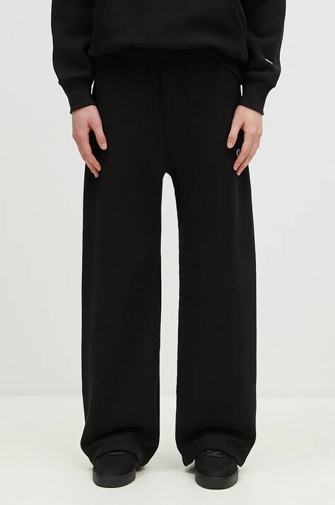 Donji dio trenirke Champion Straight Hem Pants boja: crna, bez uzorka, 220712