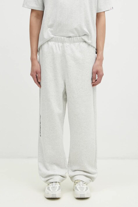 Παντελόνι φόρμας AAPE Aape Now χρώμα: γκρι, AAPPTMB625XAN