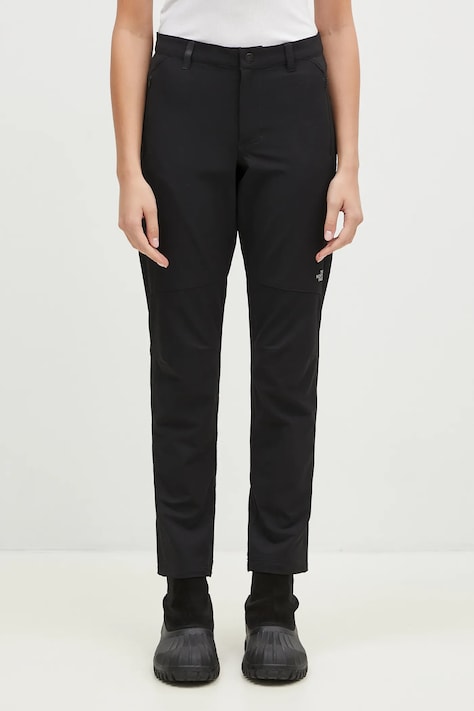 The North Face pantaloni Quest Softshell Pant colore nero  NF0A4M774H01