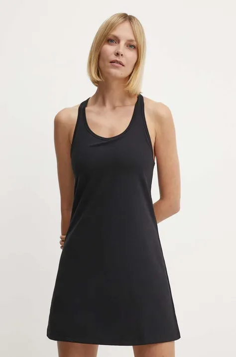 Φόρεμα DKNY χρώμα: μαύρο, DP4D4847