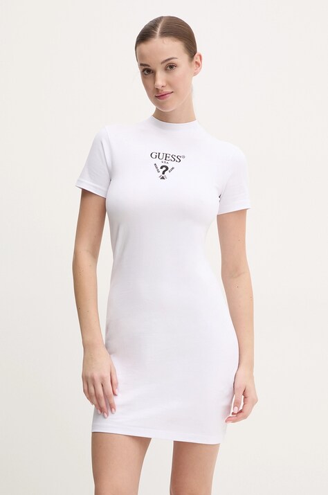 Платье Guess COLETTE цвет белый mini прямое V4YK02 KCDH1