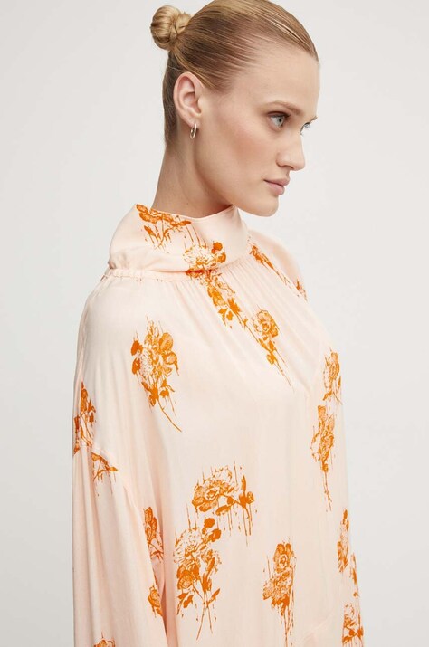 Сукня Day Birger et Mikkelsen Jay - Falling Flowers — AW24-SUD0C6, помаранчевий — фото 5