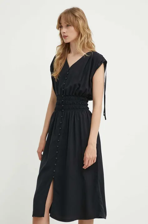 Φόρεμα Levi's χρώμα: μαύρο, A8694