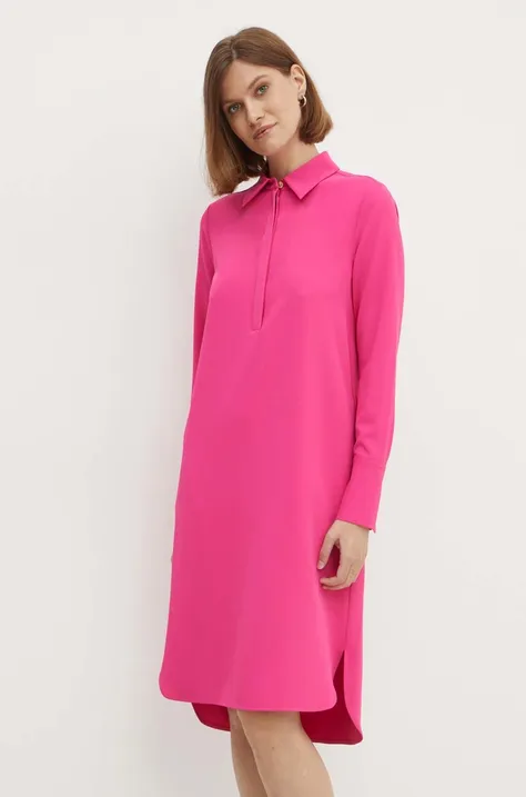 Šaty Joop! ružová farba, mini, rovný strih, 30042896