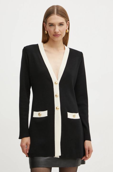 Вълнена жилетка Luisa Spagnoli MONGIOIA в черно 58405