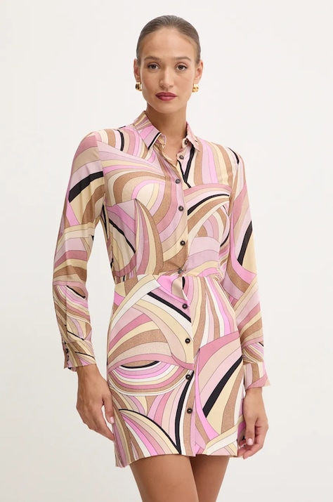 Marella rochie din amestec de matase mini, dreaptă, 2423226092200