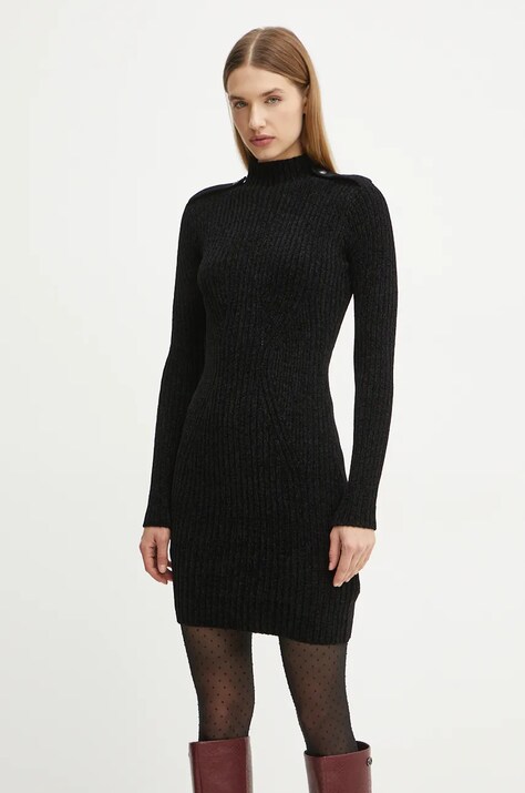 Сукня Guess KEILY колір чорний mini облягаюча W4BK27 Z3JE0