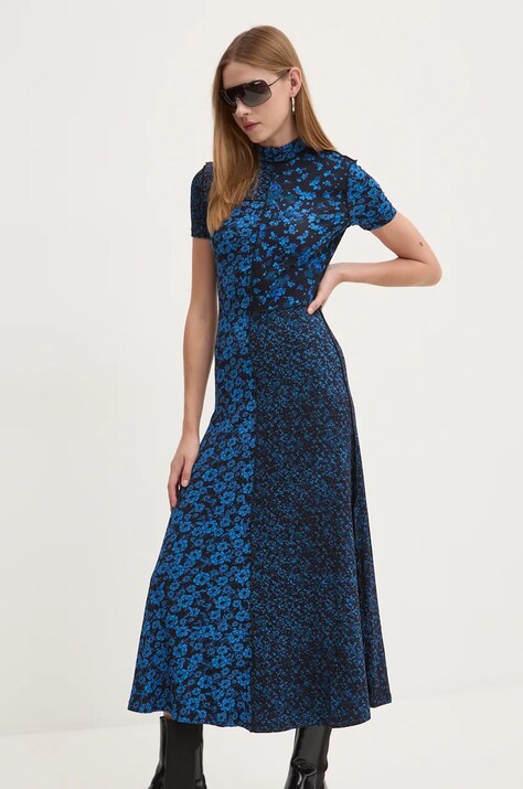 aty Desigual PATCHSI tmavomodr barva, maxi, 24WWVK10
