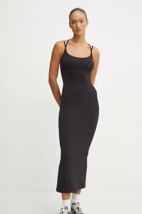 P.E Nation rochie Preview culoarea negru, maxi, mulată, 243D411
