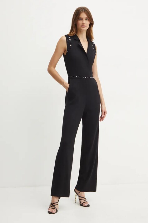 Комбинезон Morgan RMROCK цвет чёрный острое декольте RMROCK