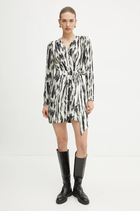 Morgan ruha ROZEL.F bézs, mini, harang alakú, ROZEL.F