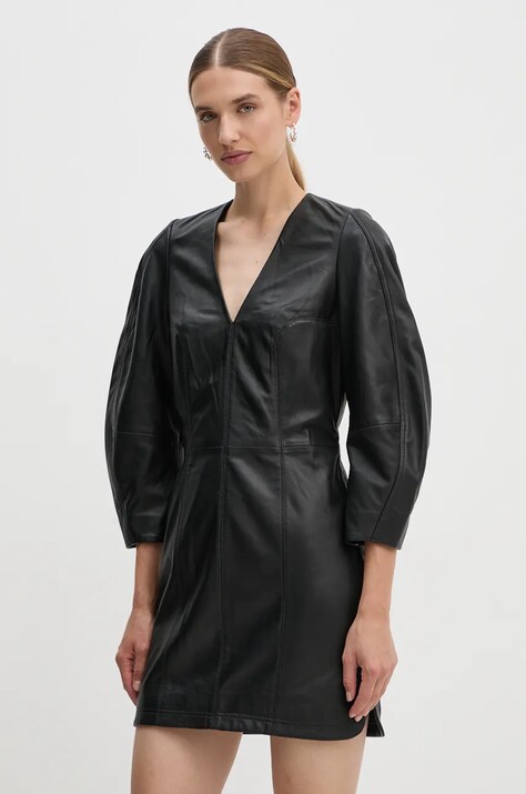 ZADIG&VOLTAIRE rochie culoarea negru, mini, evazată, RWDR00030
