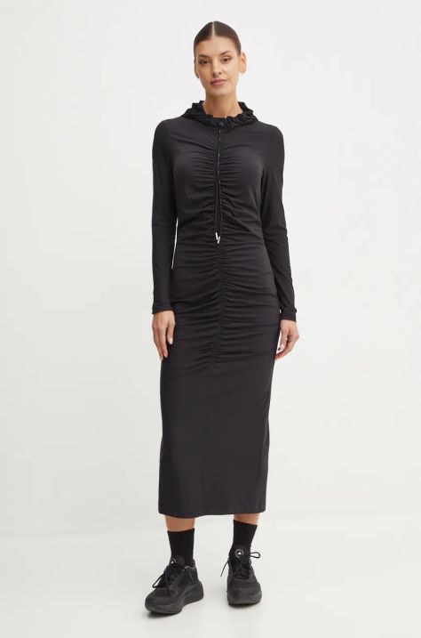 Sportalm rochie culoarea negru, maxi, mulata, 1855513082