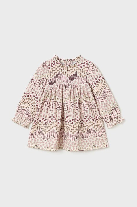 Дитяча сукня Mayoral колір рожевий mini розкльошена 2926