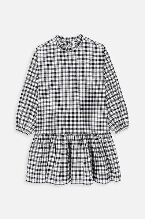 Дитяча сукня Coccodrillo колір сірий mini розкльошена BACK TO SCHOOL GIRL