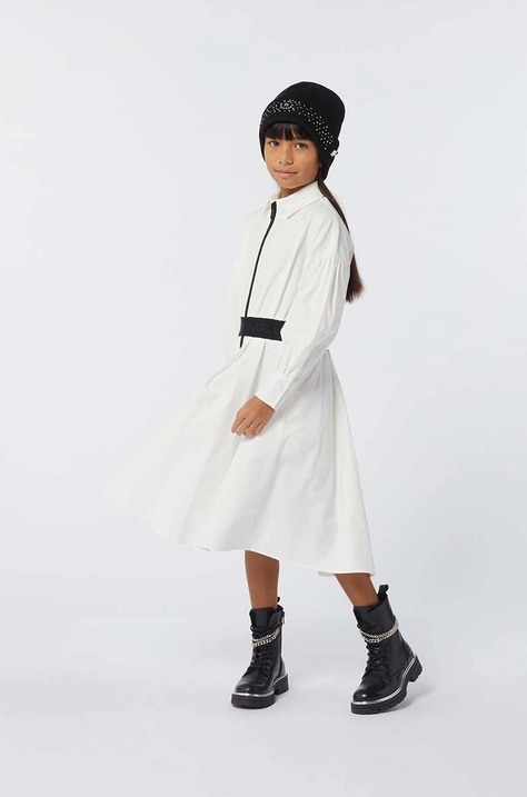 Karl Lagerfeld vestito bambina colore bianco  Z30183