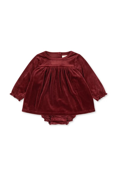 Платье для младенцев Konges Sløjd JINGLE ROMPER DRESS GRS цвет красный mini расклешённое KS101998