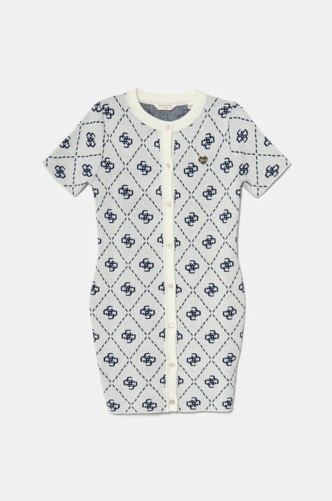Дитяча сукня з домішкою вовни Guess mini пряма J4BK29 Z3JD2