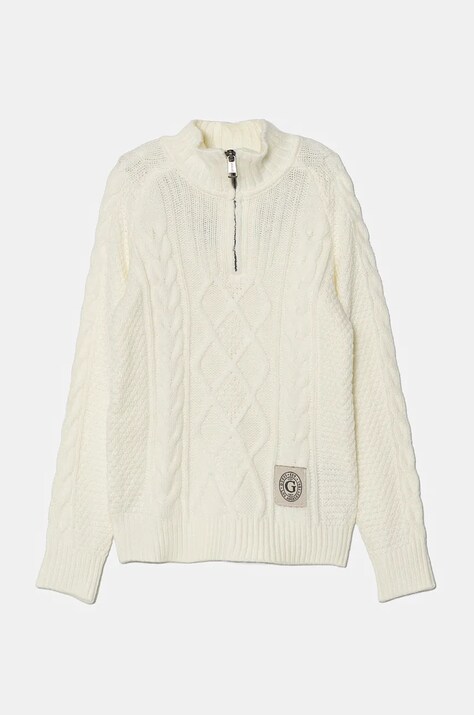 Детский свитер Guess цвет белый L4BR06 Z3IH0