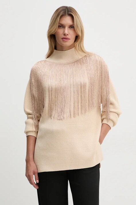 Bruuns Bazaar maglione FreesiaBBCita knit donna colore beige  BBW4145
