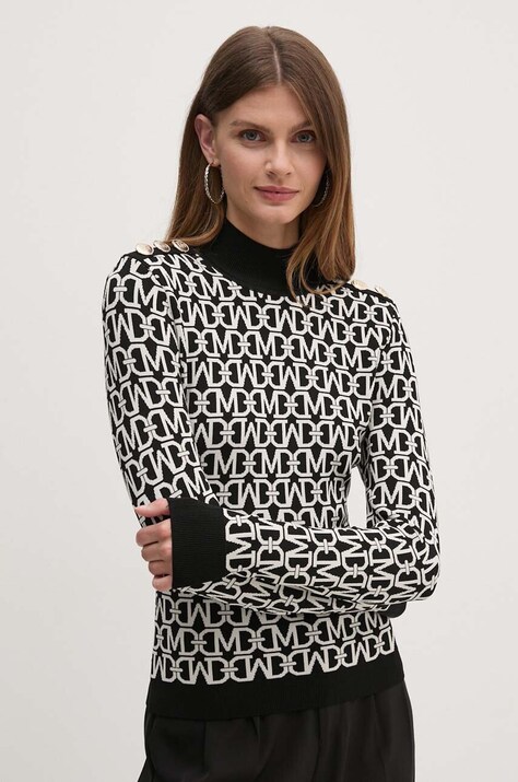 Marciano Guess pulover MATI femei, culoarea negru, light, cu turtleneck, 4YGR20 5036Z