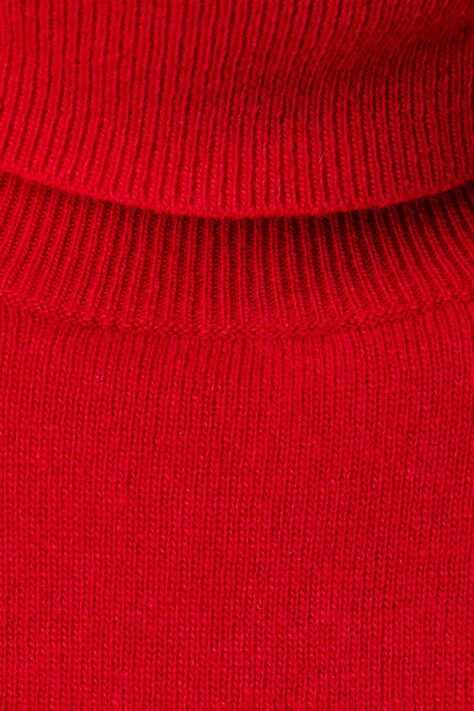 United Colors of Benetton Golf damski wełniany czerwony 1002D2348