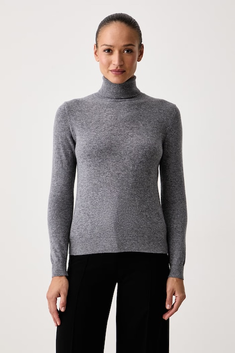 United Colors of Benetton Dolcevita da donna in lana grigia 1002D2348