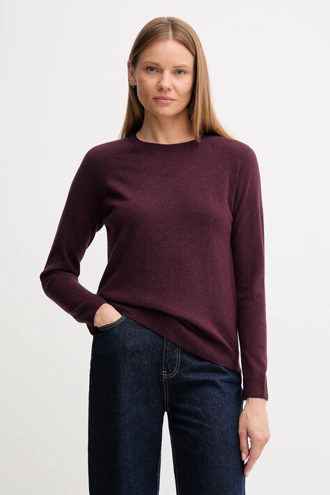 United Colors of Benetton pulover din amestec de lână culoarea gri, 1035D1P17